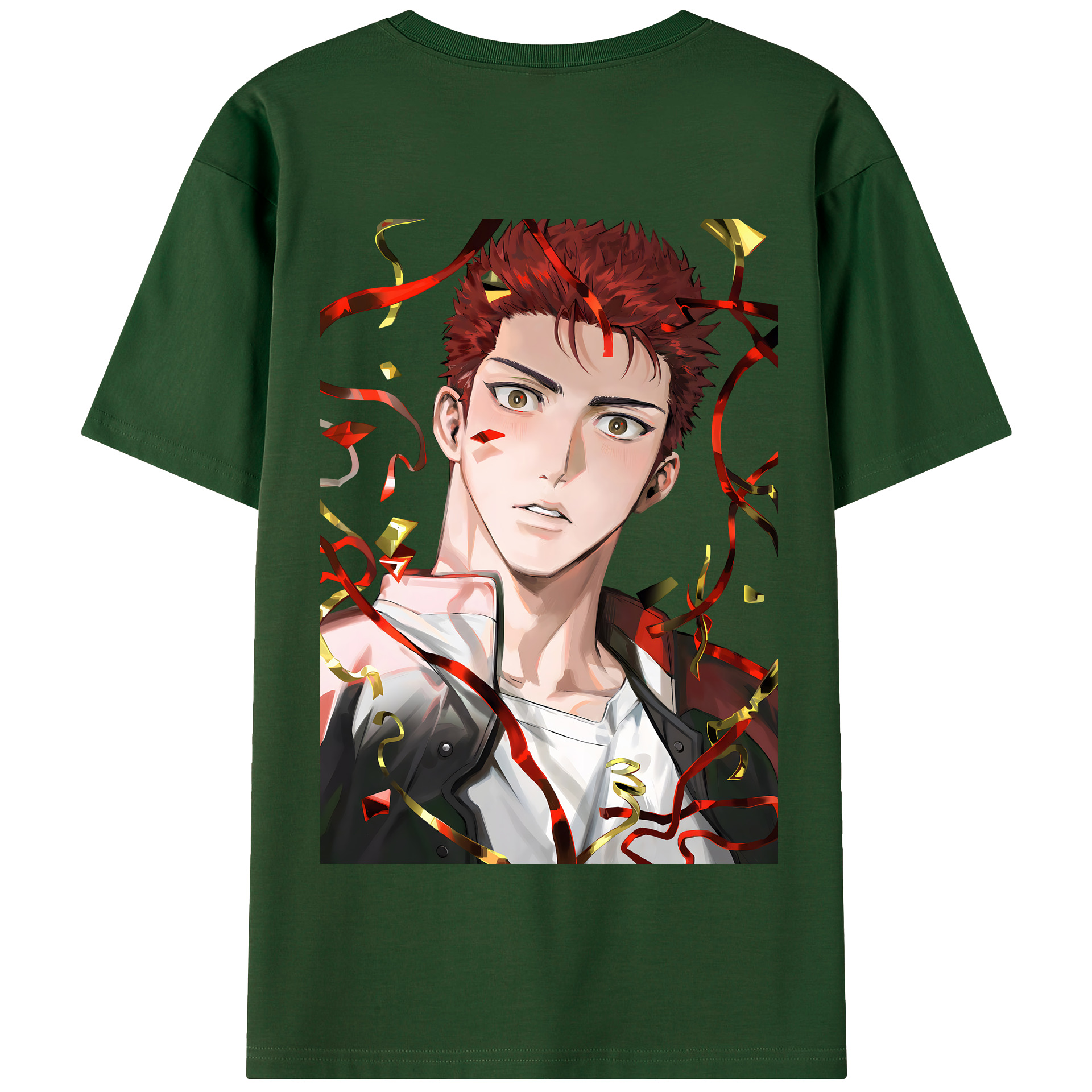 SLAM DUNK／スラムダンク 綿100％半袖Tシャツ（背面プリント）